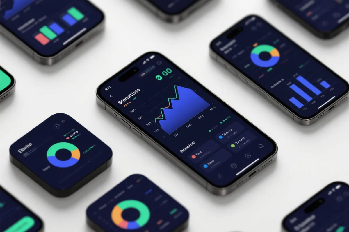 走势图与数据分析界面示意