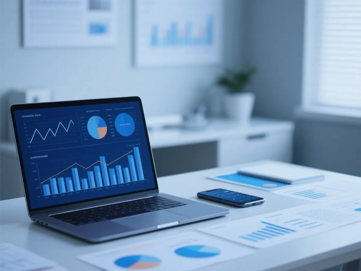 数据分析与移动端查询场景示意