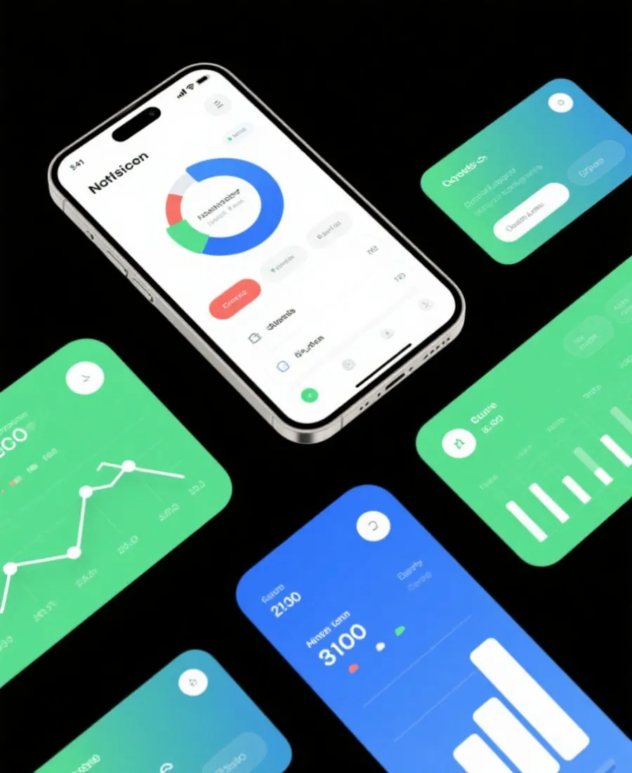 移动端走势分析与提醒功能示意